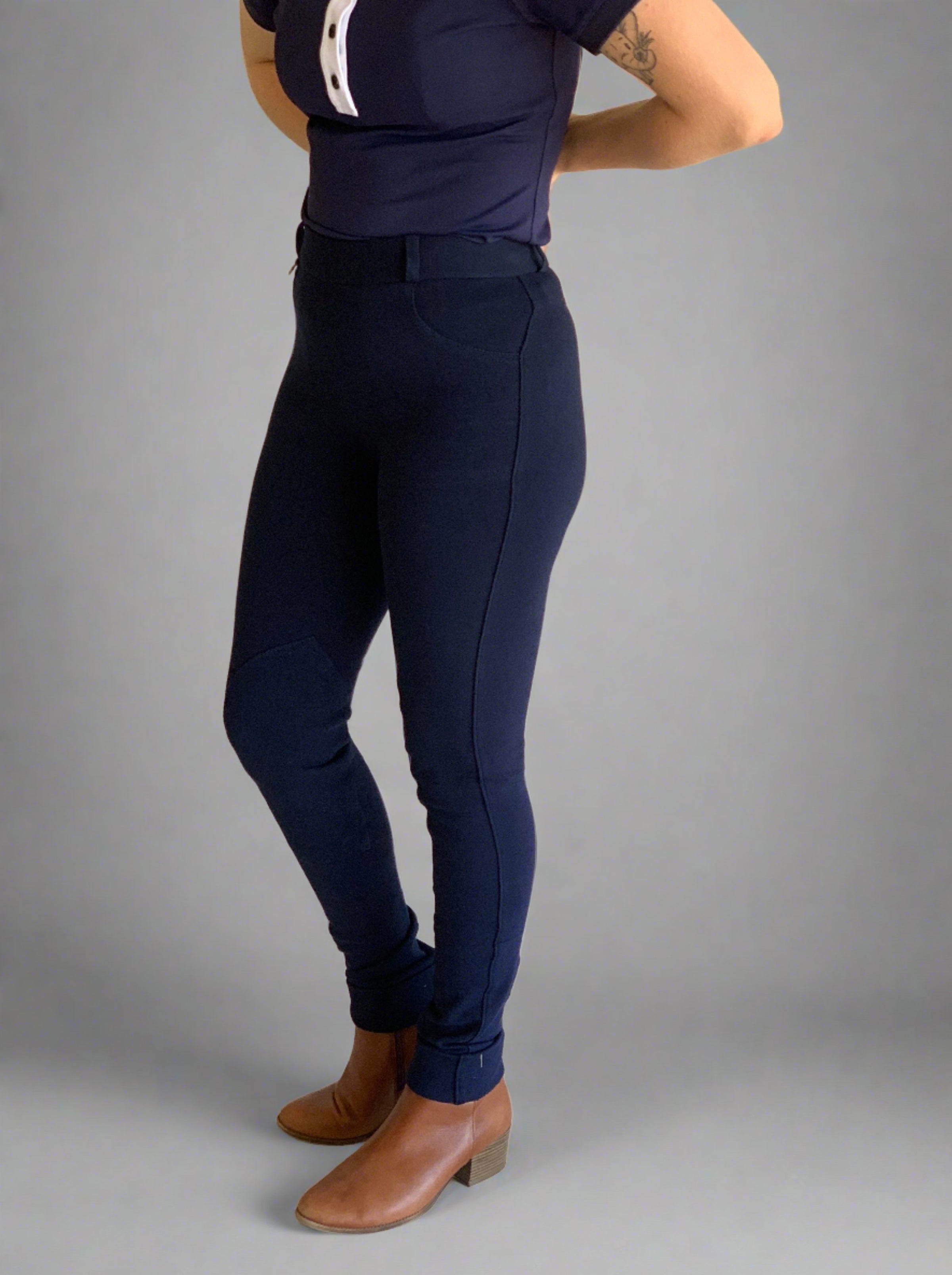 Peter Williams Riding Apparel Horse Riding Jodhpurs Ultimate Pull On Riding Jodhpurs - Ladies