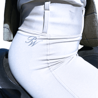 Peter Williams Riding Apparel Riding Pants Signature Show Riding Tights - White - Youth