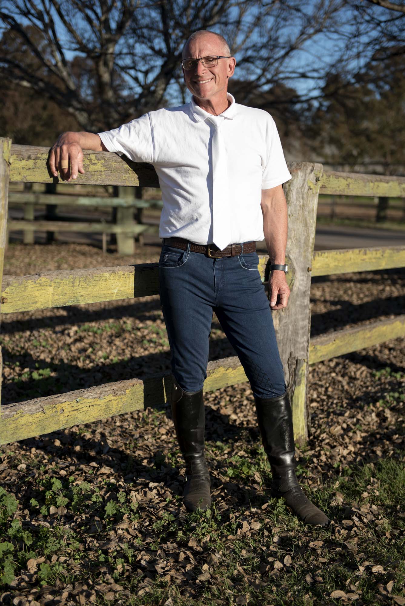 Peter Williams Riding Apparel Breeches Ashford Men's Denim Riding Breeches