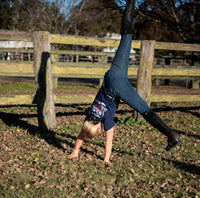 Peter Williams Riding Apparel Breeches Lennox Youth Horse Riding Denim Breeches