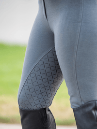 Peter Williams Riding Apparel Horse Riding Jodhpurs Pull On Riding Jodhpurs  with Gel Seat and Phone Pocket - Ladies