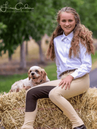Peter Williams Riding Apparel Riding Apparel & Accessories * Children's Standard Collar Show Shirt - White
