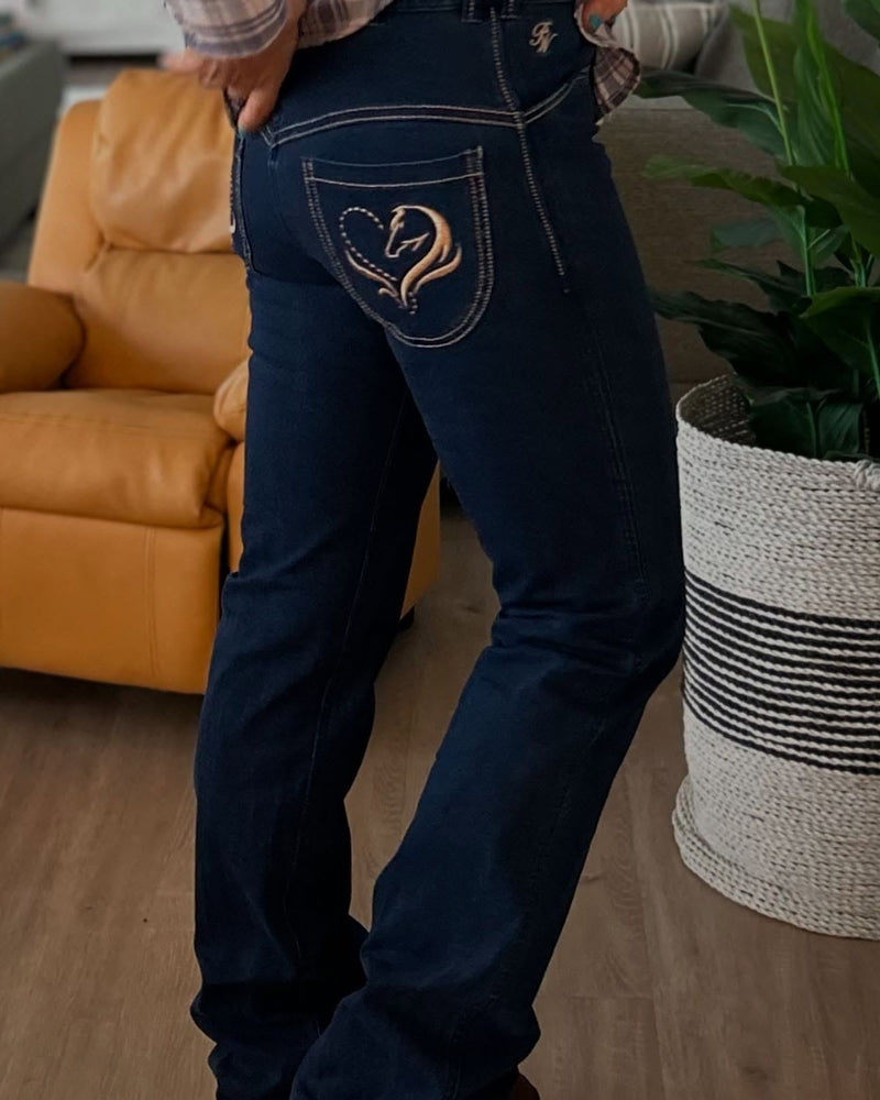 Kendall Denim Horse Riding Jeans - Ladies