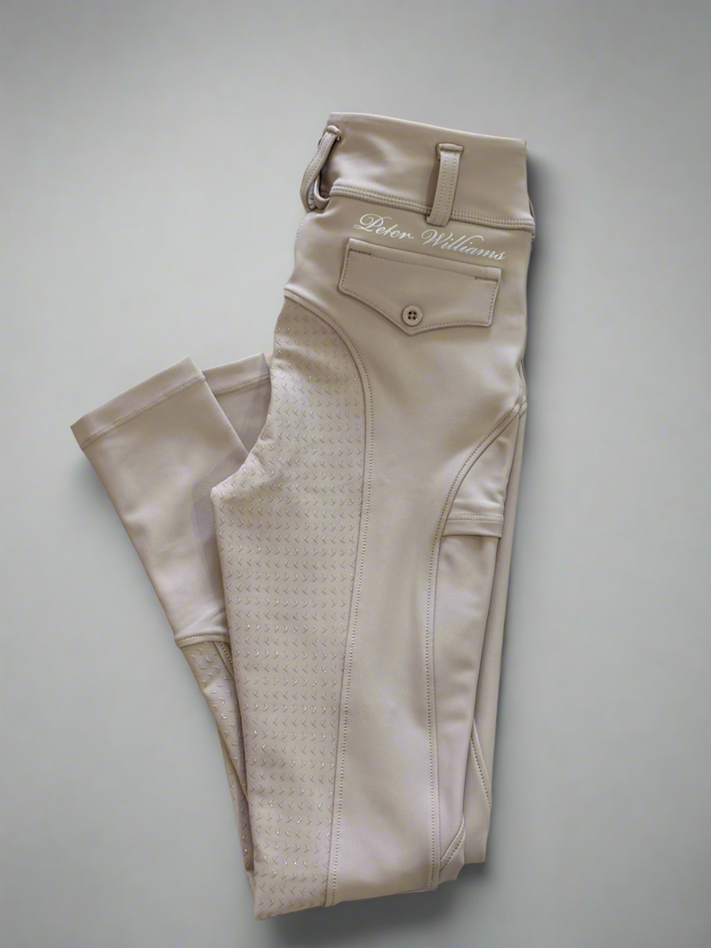 Luxe Performance Riding Breeches Beige