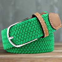 Peter_Williams_Braided_Belt_Green