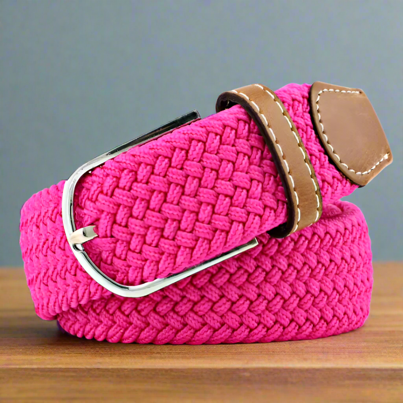 Peter_Williams_Braided_Hot_Pink_Belt