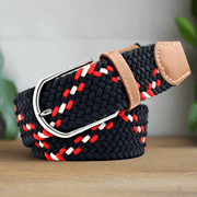 Navy, Red & White