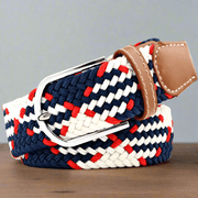 White, Navy & Red
