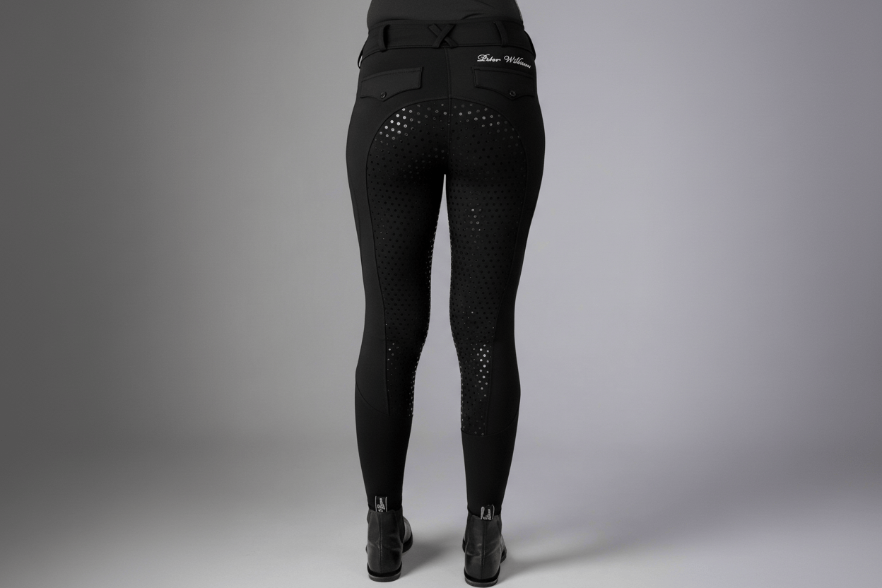 Peter Williams Riding Apparel Breeches Luxe Performance Riding Tights - Black