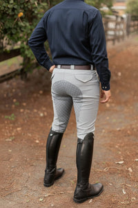 Peter Williams Riding Apparel Breeches Windsor Cross Country Breeches - Grey
