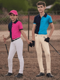 Peter Williams Riding Apparel Horse Riding Jodhpurs Pull On Jodhpurs - Gel Seat - Children