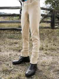 Peter Williams Riding Apparel Horse Riding Jodhpurs Pull On Jodhpurs - Gel Seat - Children