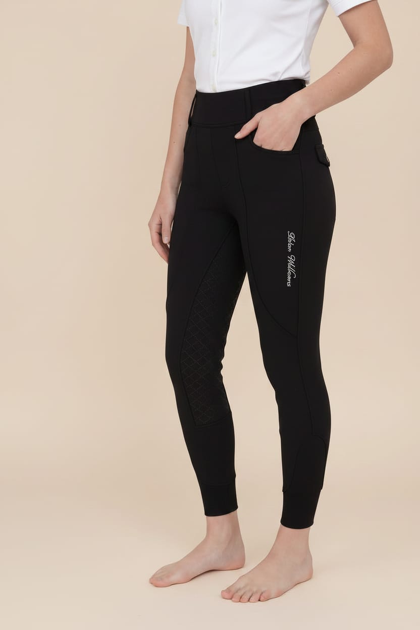Peter Williams Riding Apparel Horse Riding Tights Ladies Riding Tights - Black