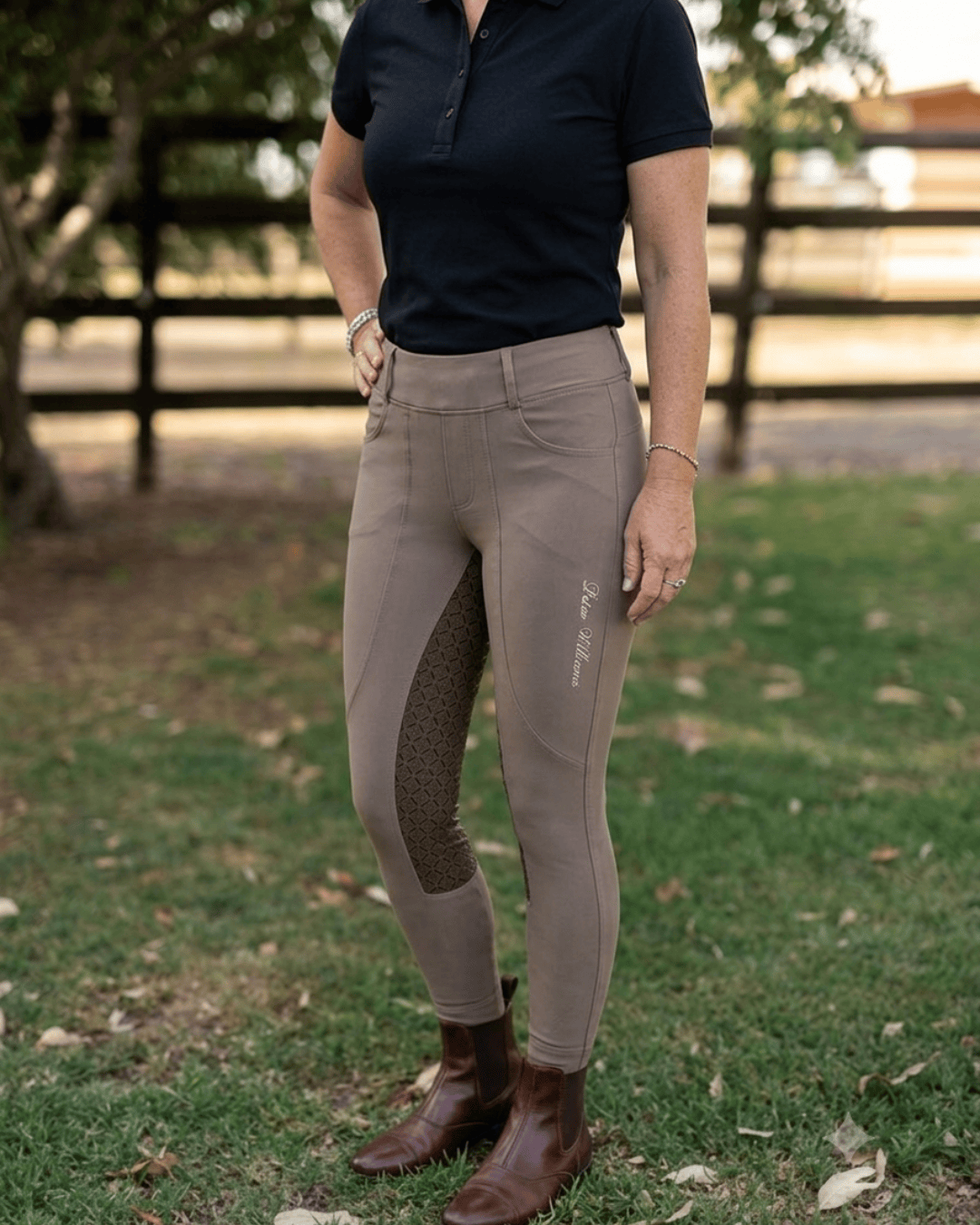 Peter Williams Riding Apparel Horse Riding Tights Show Riding Tights - Hunt - Ladies
