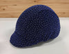 Peter Williams Riding Apparel Riding Apparel & Accessories Blue Sparkly Helmet Cover