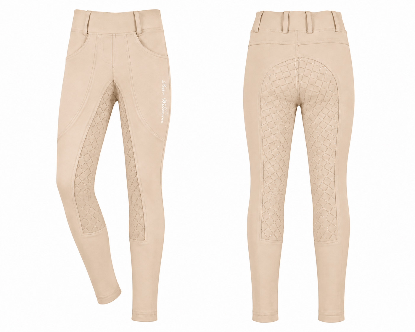 Peter Williams Riding Apparel Riding Pants Beige Kids Riding Tights