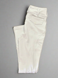 Peter Williams Riding Apparel Riding Pants Luxe Performance Riding Breeches Youth - White