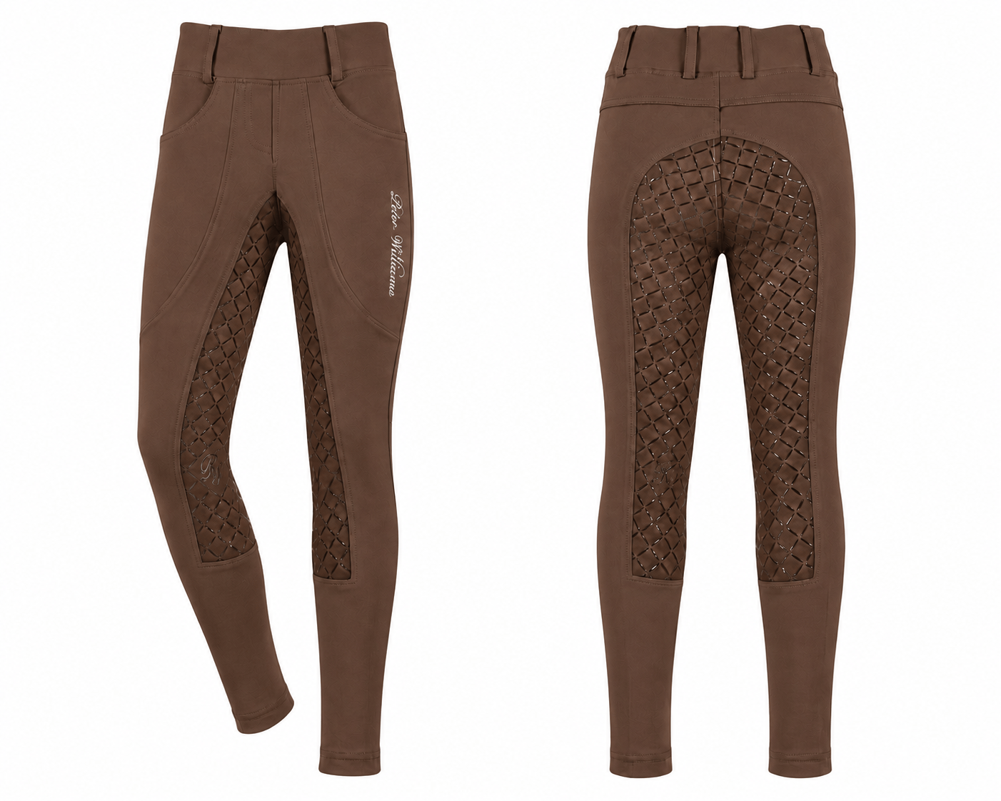 Peter Williams Riding Apparel Riding Pants Milk Chocolate Kids Riding Tights