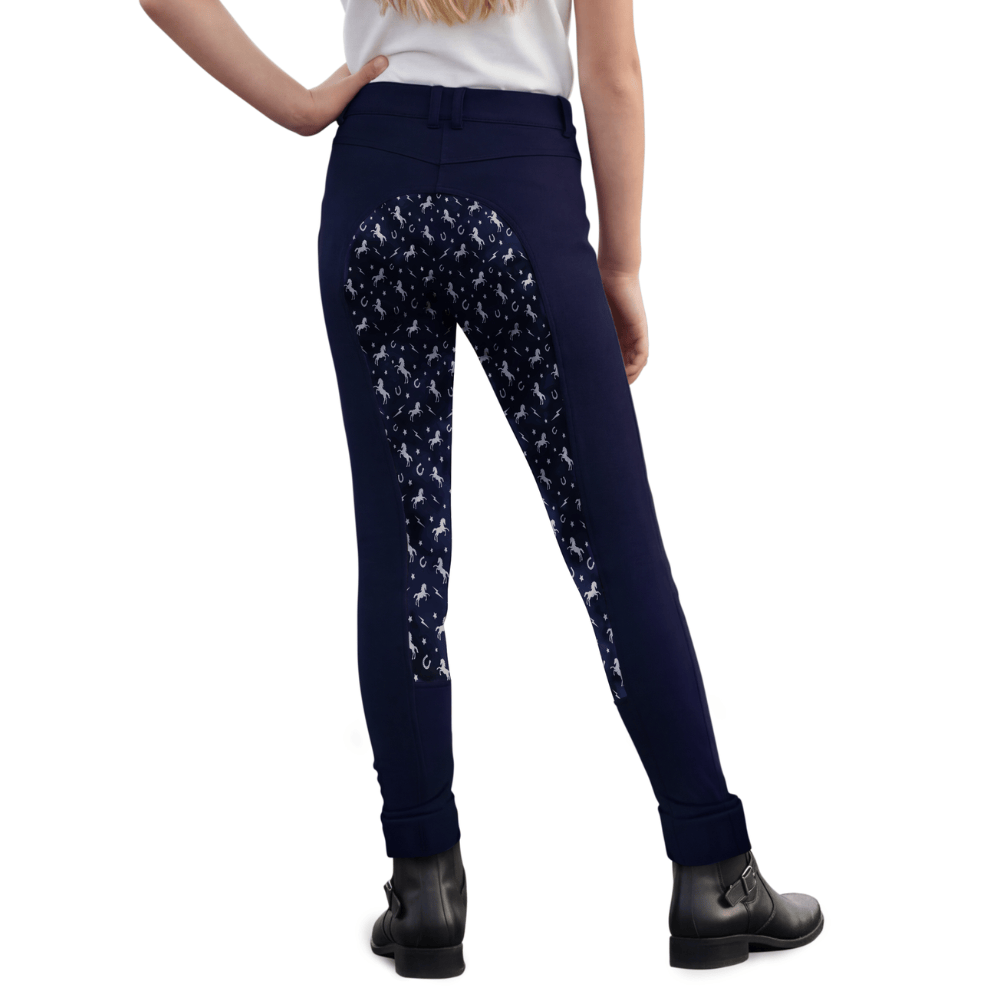 Peter Williams Riding Apparel Riding Pants Pull On Jodhpurs - Storm Rider - Navy