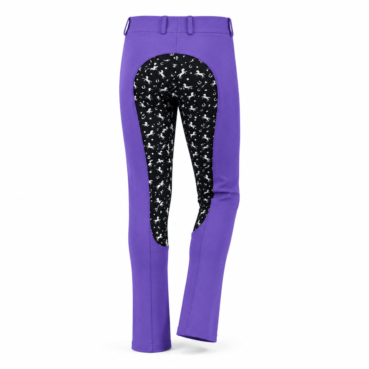 Peter Williams Riding Apparel Riding Pants Pull On Jodhpurs - Storm Rider - Purple
