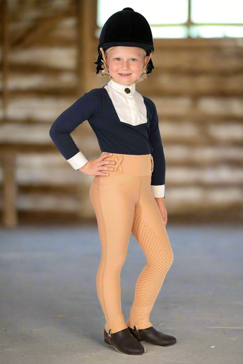 Peter Williams Riding Apparel Riding Pants Show Riding Tights - Youth