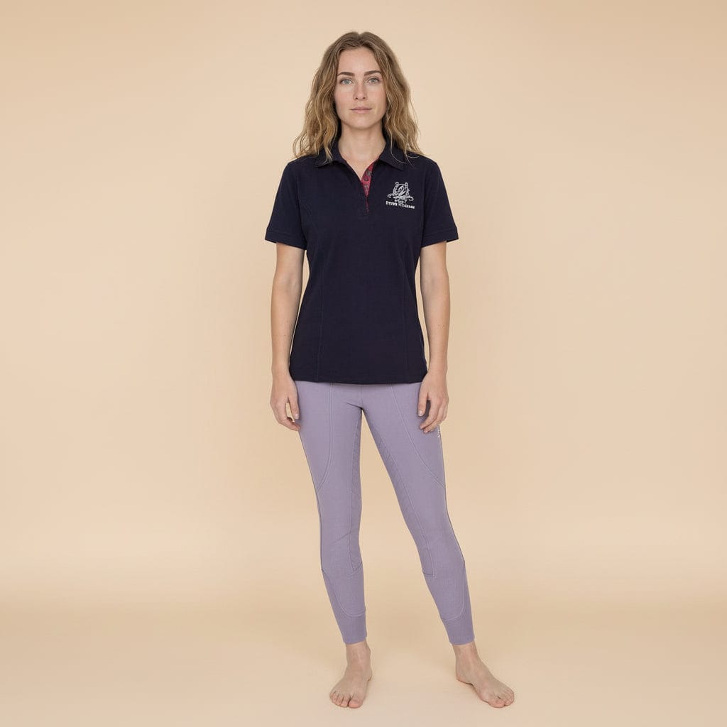 Peter Williams Riding Apparel Riding Shirts Ladies Polo Shirt - Navy Blue