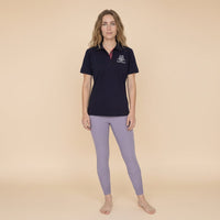 Peter Williams Riding Apparel Riding Shirts Ladies Polo Shirt - Navy Blue