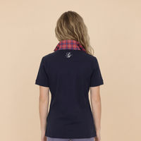 Peter Williams Riding Apparel Riding Shirts Ladies Polo Shirt - Navy Blue