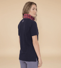 Peter Williams Riding Apparel Riding Shirts Ladies Polo Shirt - Navy Blue