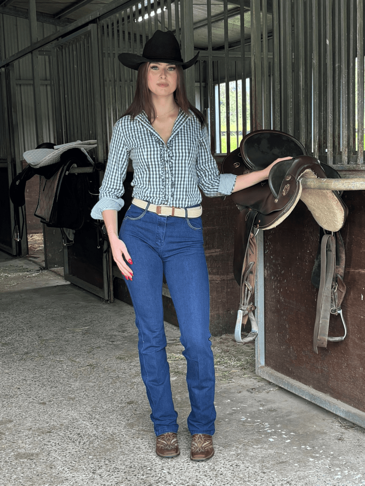 Peter Williams Riding Apparel Western Riding Pants Kendall Denim Horse Riding Jeans - Ladies