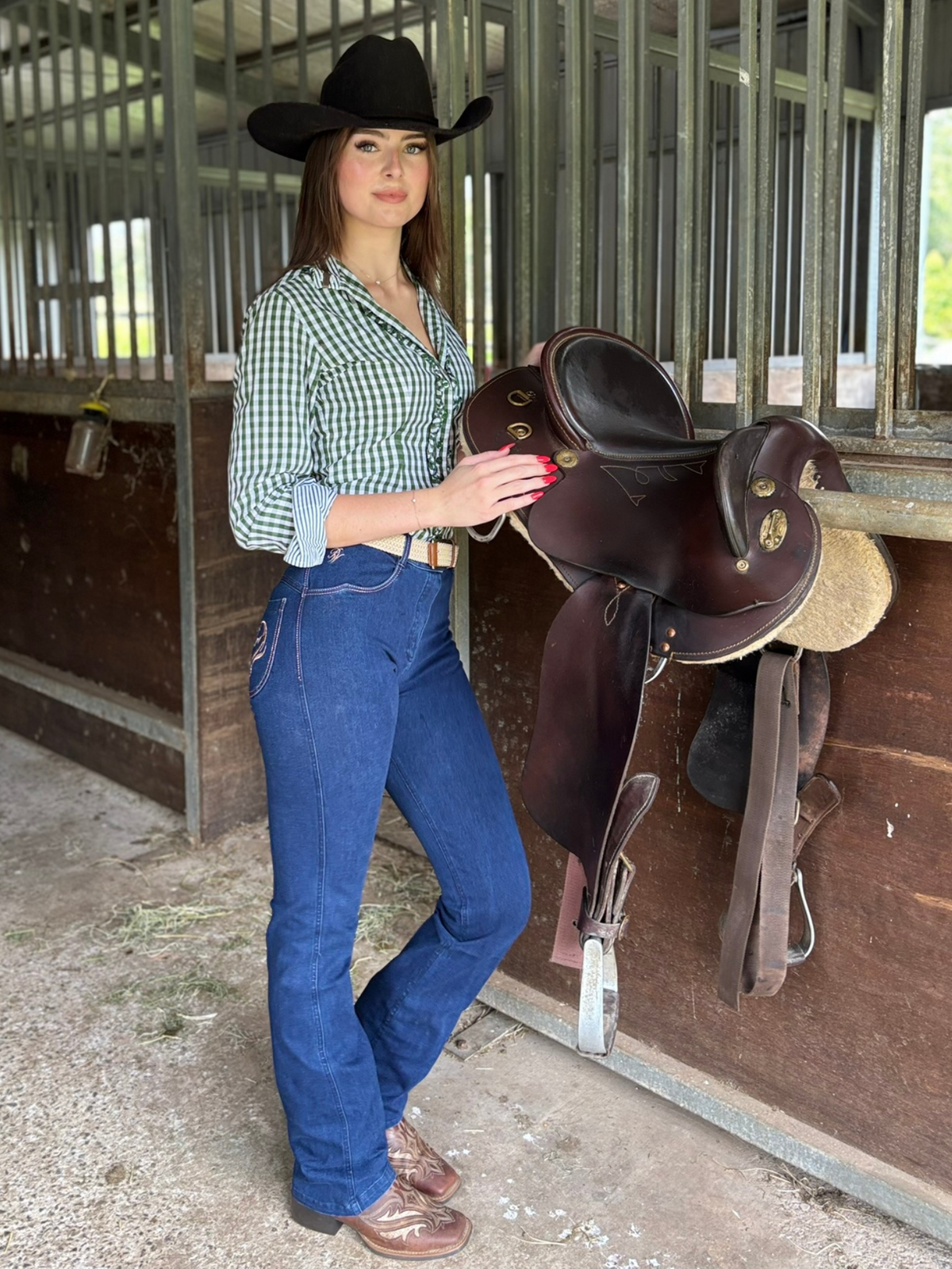Peter Williams Riding Apparel Western Riding Pants Kendall Denim Horse Riding Jeans - Ladies
