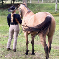 Peter Williams Riding Apparel Western Riding Pants Sophia Horse Riding Jeans - Khaki