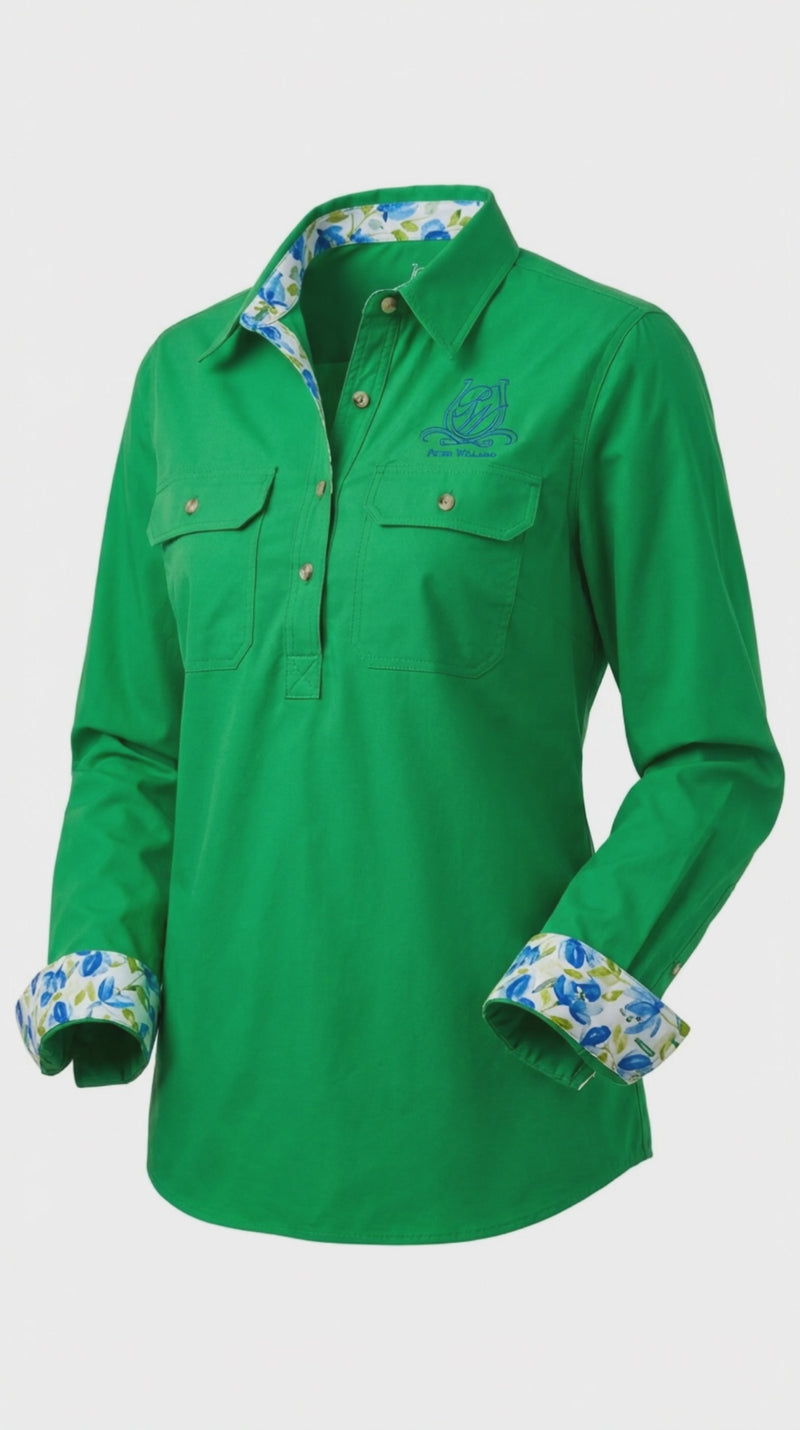 Green Work shirt