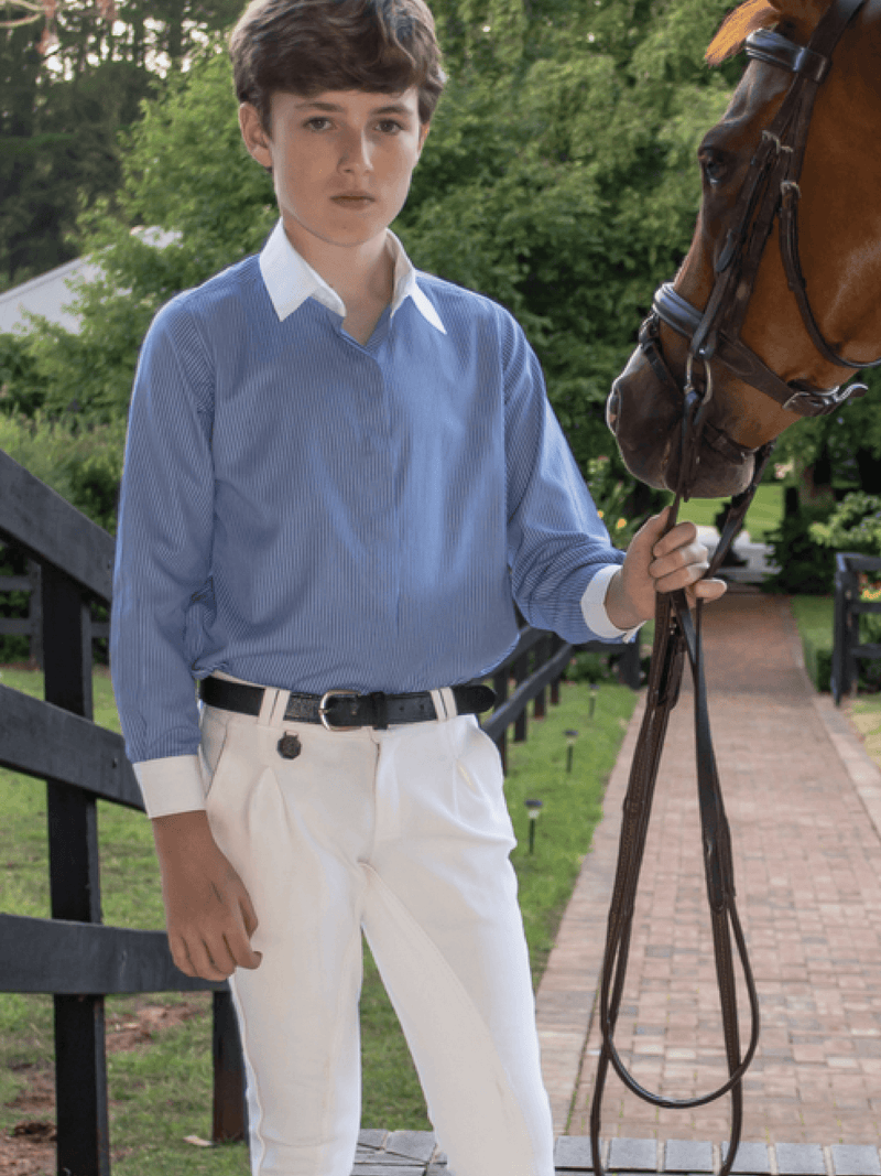 Boys' Show Full Seat Jodhpurs - Peter Williams Riding Apparel