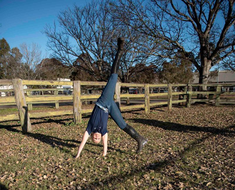 PW Lennox Youth Denim Breeches - Peter Williams Riding Apparel