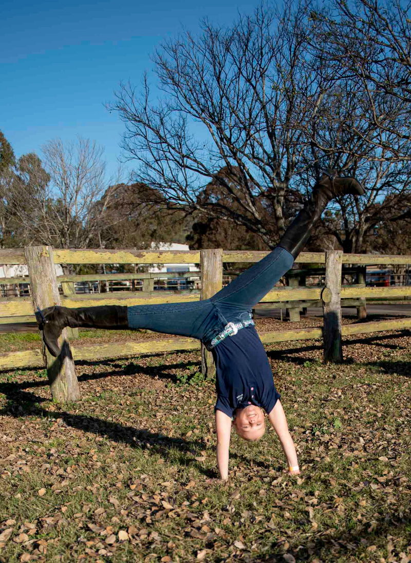 PW Lennox Youth Denim Breeches - Peter Williams Riding Apparel