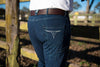 PW Ashford Men's Denim Breeches - Peter Williams Riding Apparel