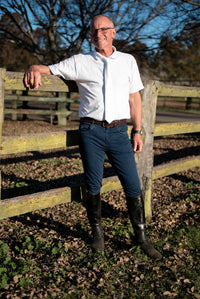 PW Ashford Men's Denim Breeches - Peter Williams Riding Apparel