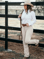 Ladies wearing Stock Horse Competition Pants