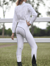 Peter Williams Riding Apparel Breeches Gripper Breeches with zip front - No Pocket & Gel Seat