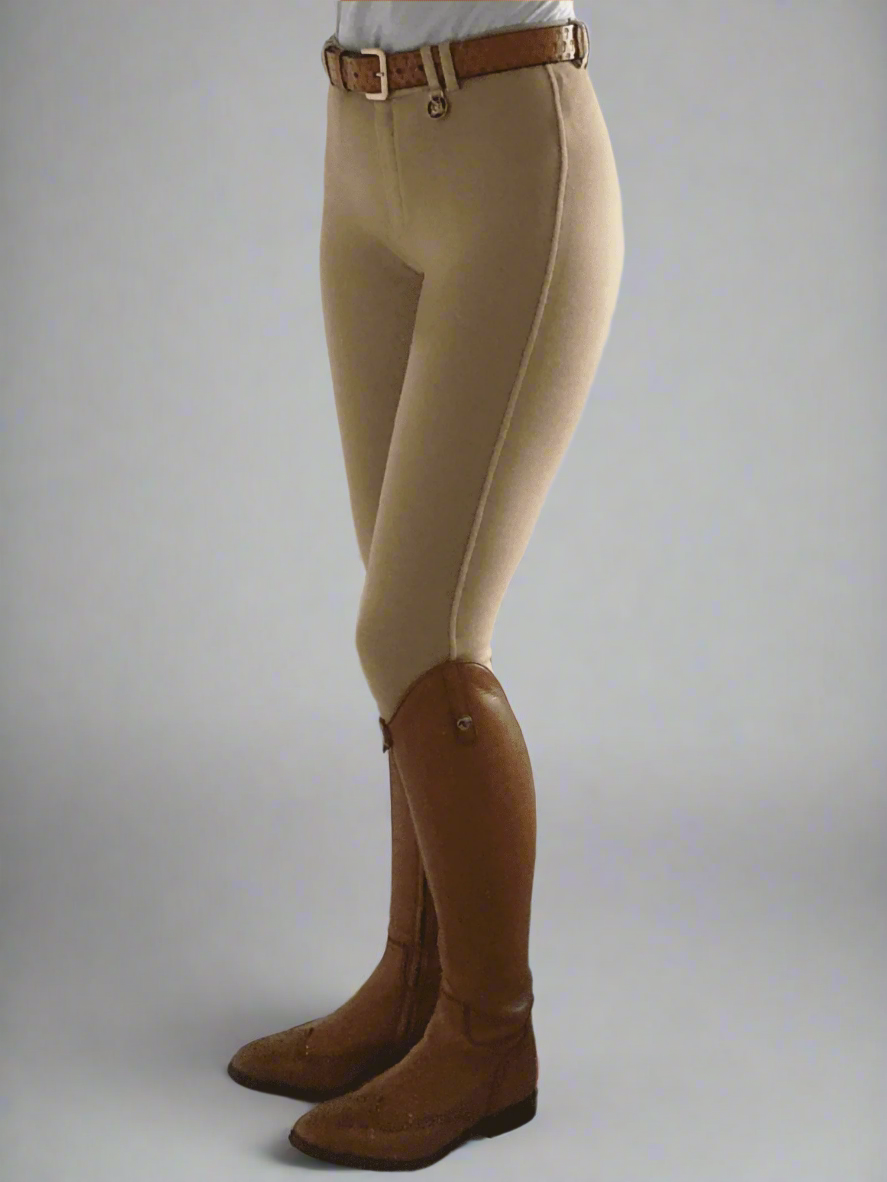 Peter Williams Riding Apparel Breeches Gripper Breeches with zip front - No Pocket & Gel Seat