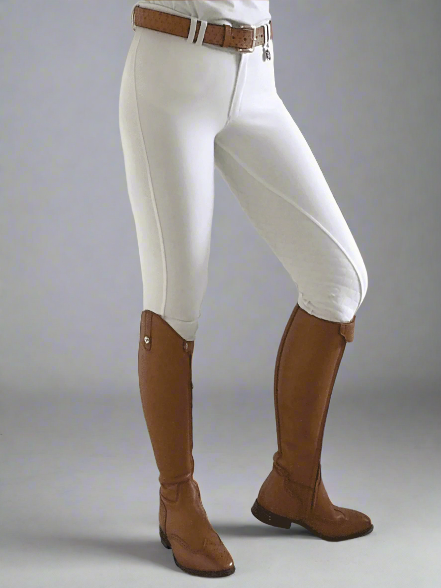 Peter Williams Riding Apparel Breeches Gripper Breeches with zip front - No Pocket & Gel Seat