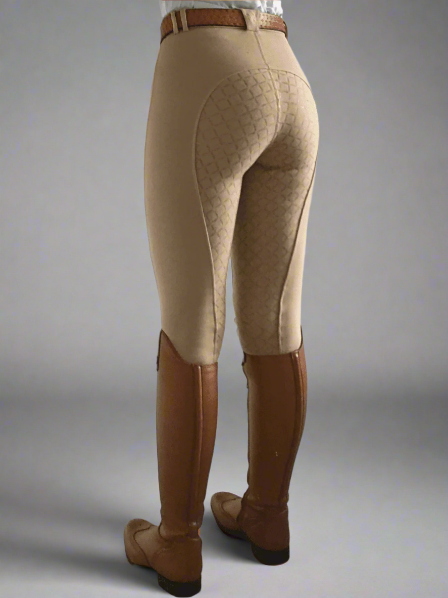 Peter Williams Riding Apparel Breeches Gripper Breeches with zip front - No Pocket & Gel Seat