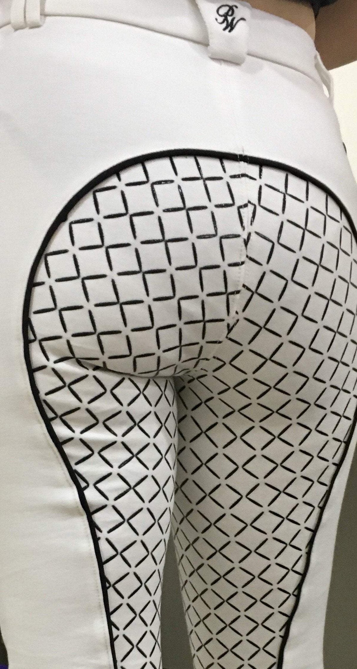 Peter Williams Riding Apparel Breeches Gripper Breeches with zip front - No Pocket & Gel Seat