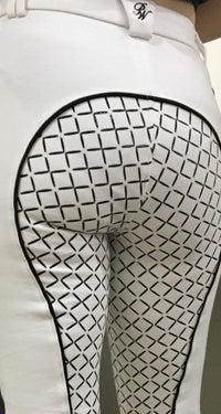 Peter Williams Riding Apparel Breeches Gripper Breeches with zip front - No Pocket & Gel Seat
