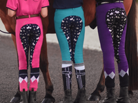 Peter Williams Riding Apparel Horse Riding Jodhpurs Pull On Jodhpurs - Unicorn Printed  - Children