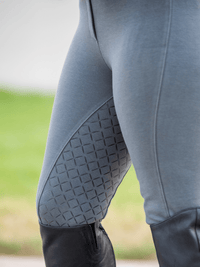 Peter Williams Riding Apparel Horse Riding Jodhpurs Pull On Riding Jodhpurs  with Gel Seat and Phone Pocket - Ladies