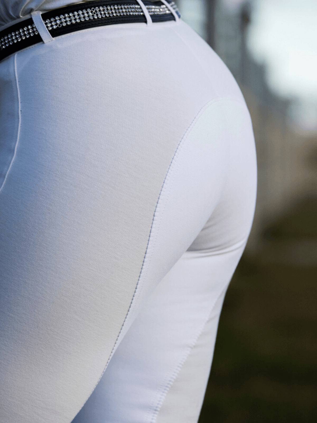 Peter Williams Riding Apparel Horse Riding Jodhpurs Slicker Sticker Jodhpurs, Suede Seat - Ladies