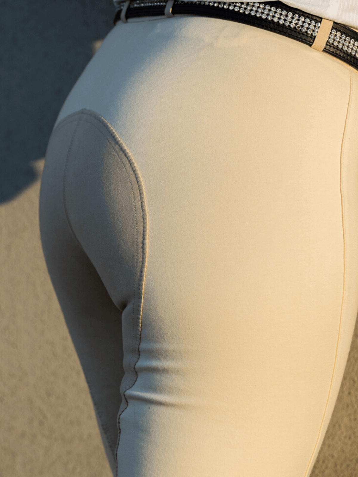 Peter Williams Riding Apparel Horse Riding Jodhpurs Slicker Sticker Jodhpurs, Suede Seat - Ladies