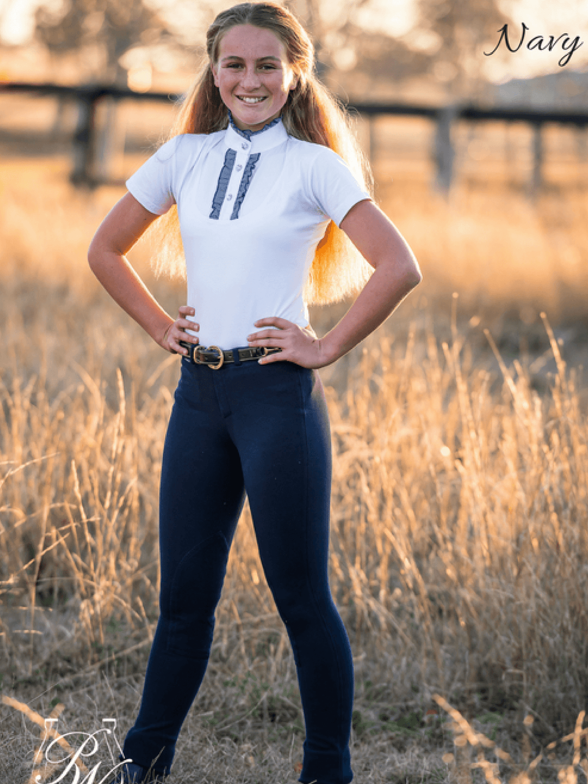 Peter Williams Riding Apparel Horse Riding Jodhpurs Ultimate Pull On Jodhpurs - Children